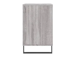 Mueble zapatero madera contrachapada gris Sonoma 102x36x60 cm ES856472