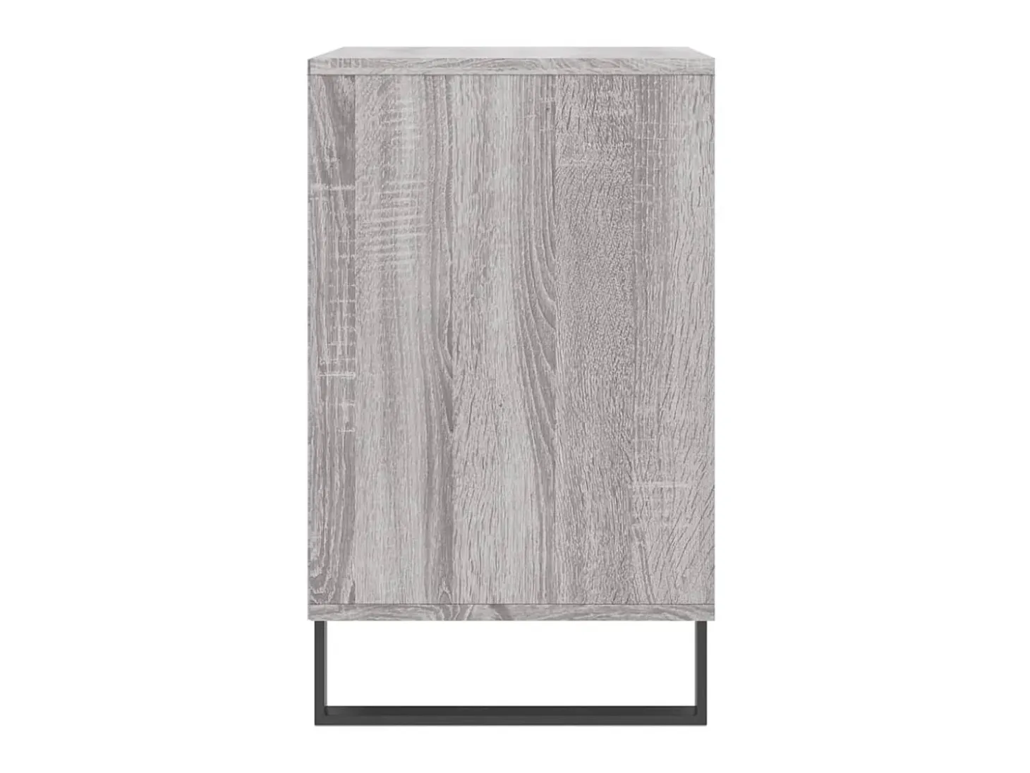 Mueble zapatero madera contrachapada gris Sonoma 102x36x60 cm ES856472