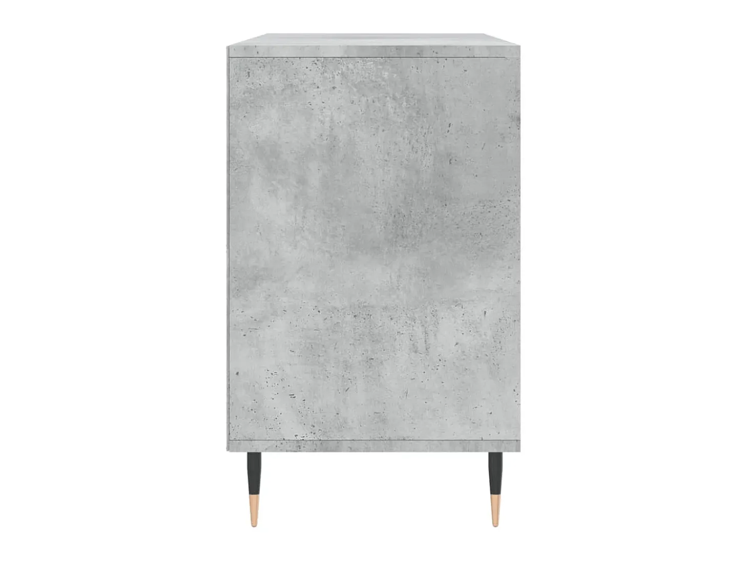 Mueble zapatero madera contrachapada gris hormigón 102x36x60 cm ES440734
