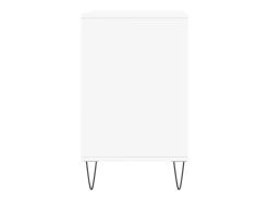Mueble zapatero madera contrachapada blanco 102x36x60 cm ES920857