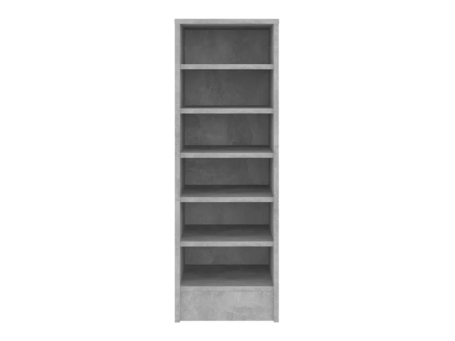Mueble zapatero madera contrachapada gris hormigón 31,5x35x90cm ES956693