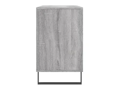 Mueble zapatero madera contrachapada gris Sonoma 102x36x60 cm ES803808
