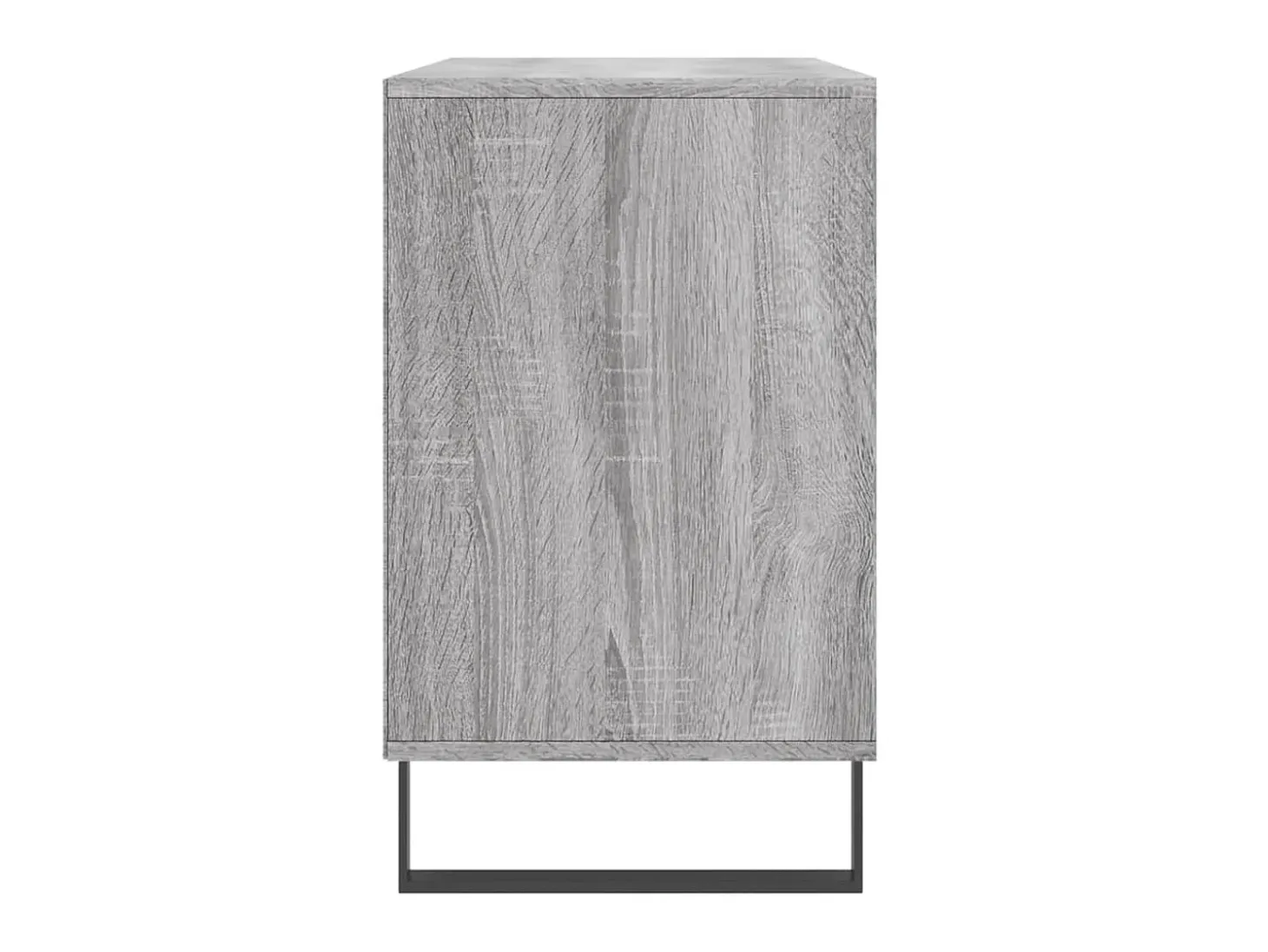 Mueble zapatero madera contrachapada gris Sonoma 102x36x60 cm ES803808