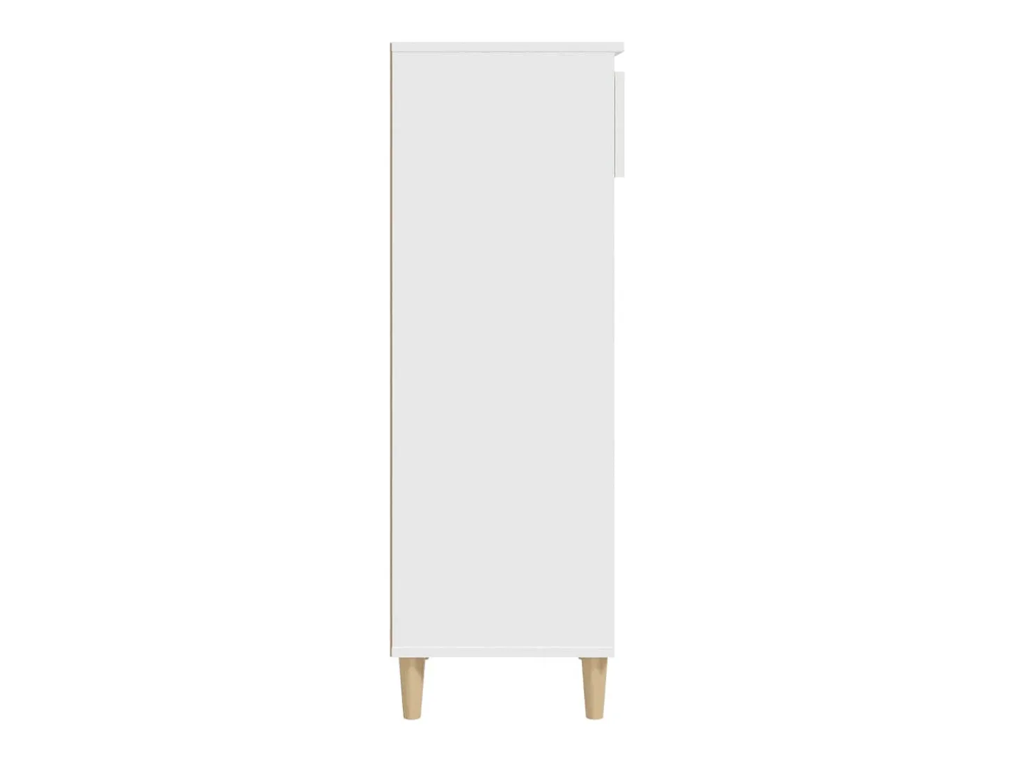 Mueble zapatero madera contrachapada blanco 40x36x105 cm ES208750