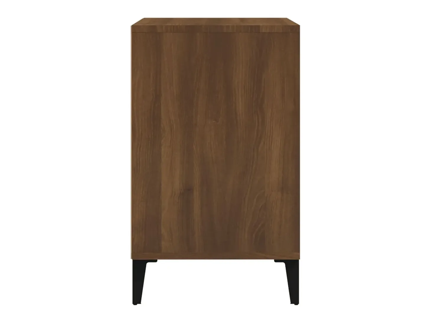 Mueble zapatero madera contrachapada roble marrón 102x36x60 cm ES831411