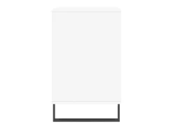 Mueble zapatero madera contrachapada blanco 102x36x60 cm ES662012