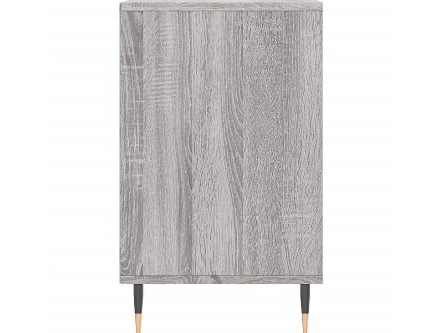Mueble zapatero madera contrachapada gris Sonoma 102x36x60 cm ES415307