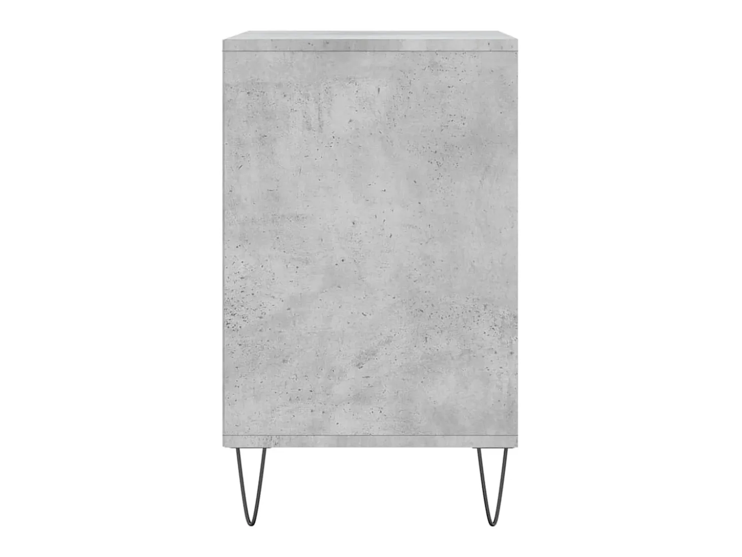 Mueble zapatero madera contrachapada gris hormigón 102x36x60 cm ES459823