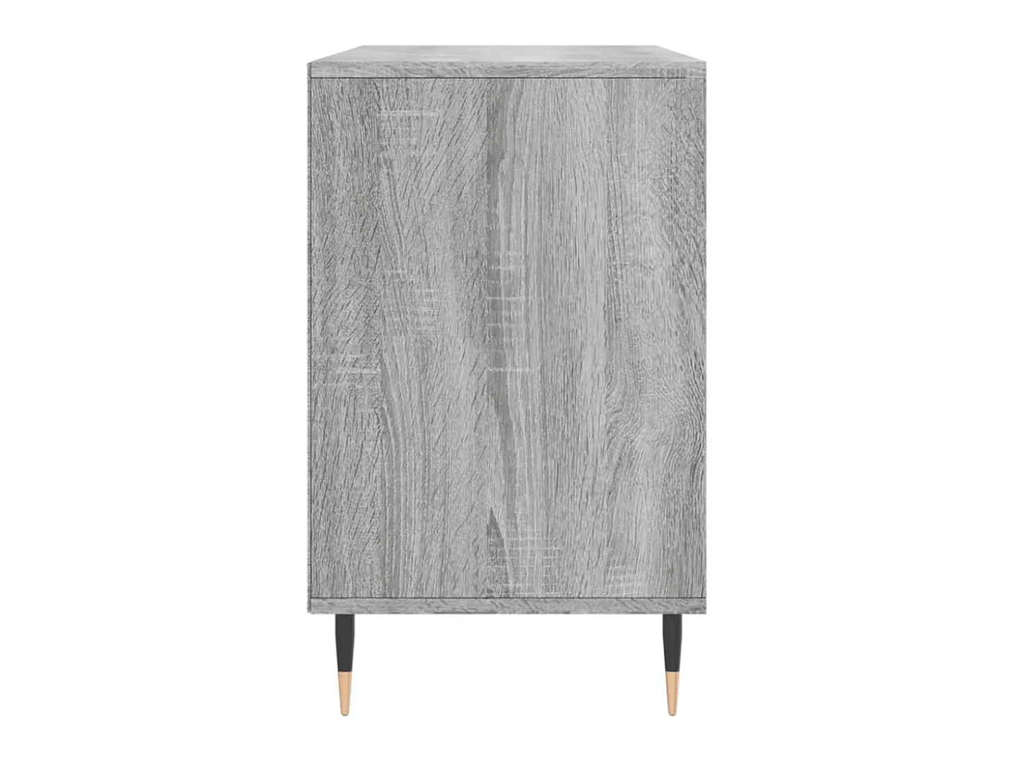 Mueble zapatero madera contrachapada gris Sonoma 102x36x60 cm ES944417