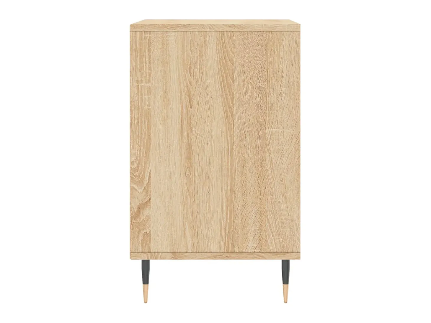 Mueble zapatero madera contrachapada roble Sonoma 102x36x60 cm ES711026