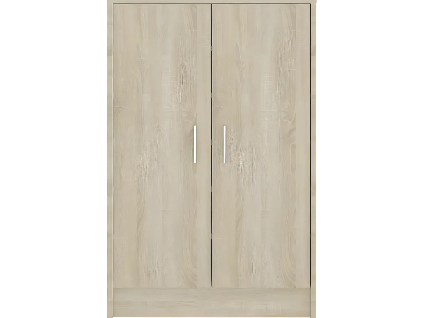 Mueble zapatero madera contrachapada roble Sonoma 60x35x92 cm ES896406
