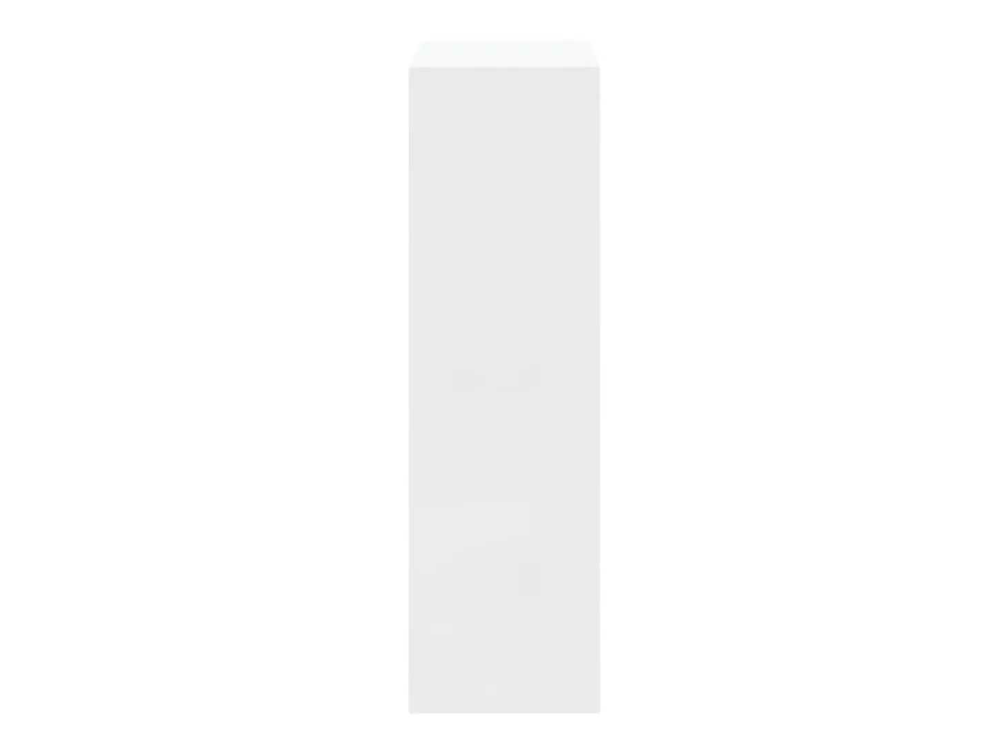 Mueble zapatero madera contrachapada blanco brillo 63x24x81 cm ES207379