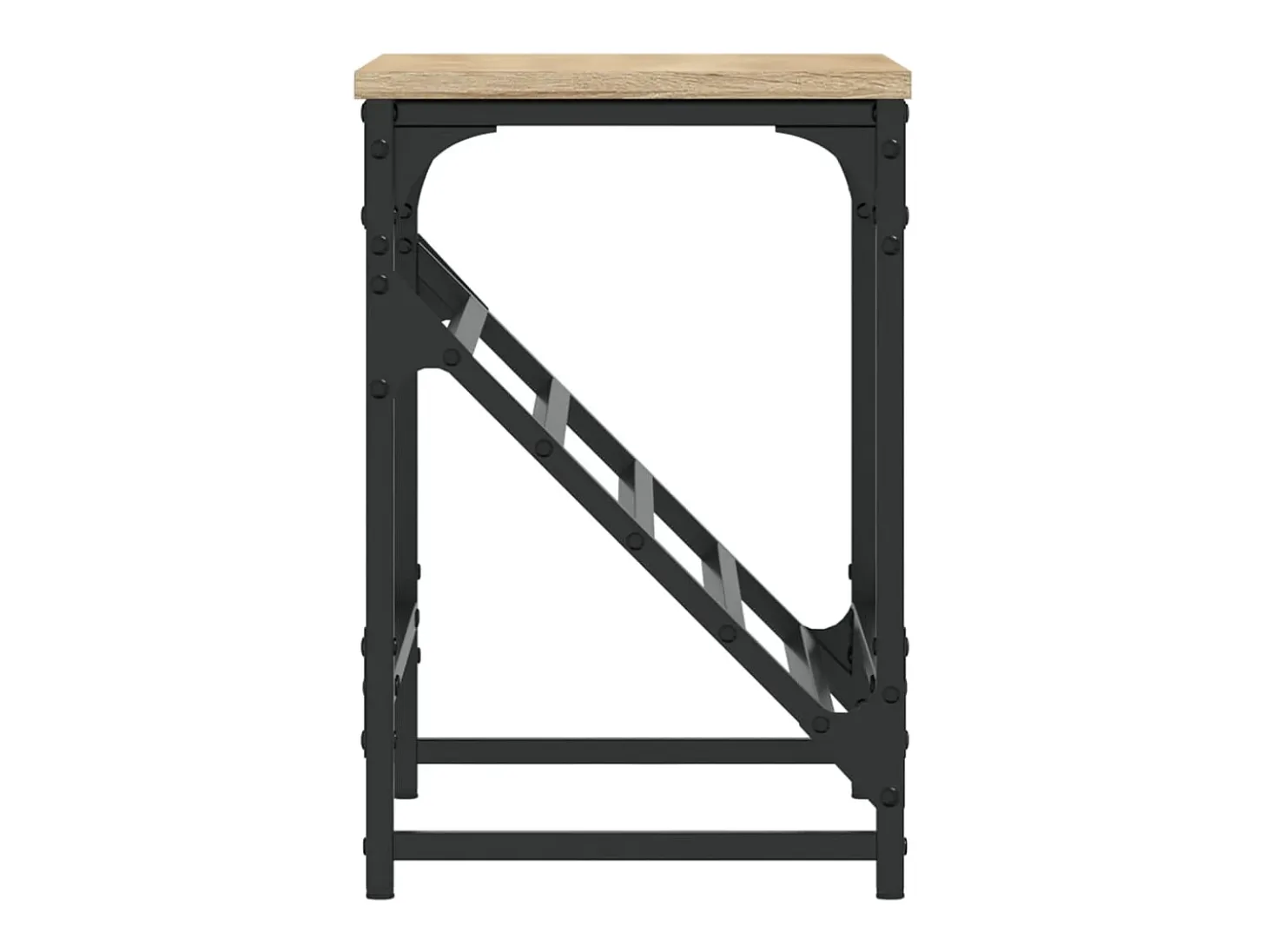 Mueble zapatero madera de ingeniería roble Sonoma 60x30x45 cm ES664809