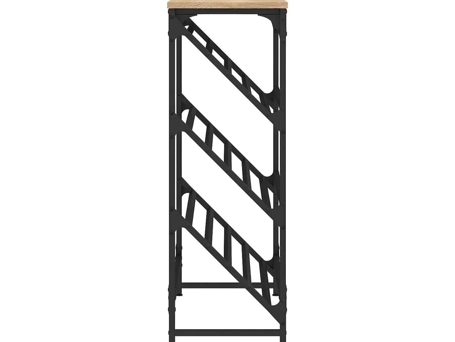 Mueble zapatero madera de ingeniería roble Sonoma 90x30x85 cm ES175164
