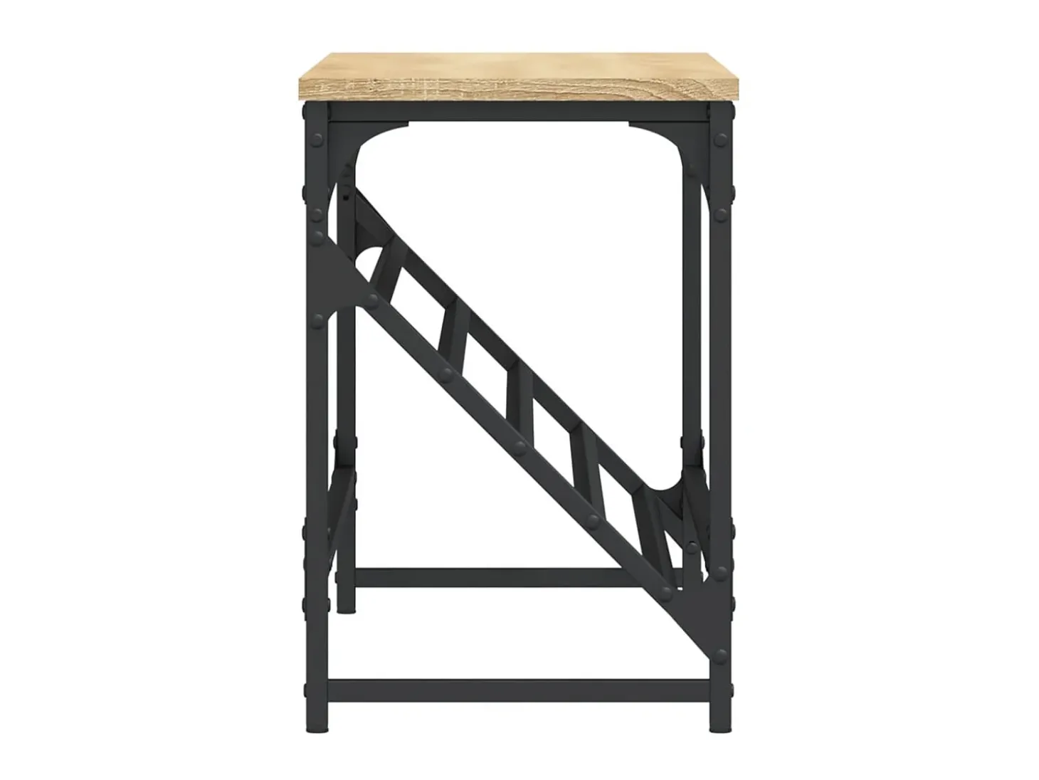 Mueble zapatero madera de ingeniería roble Sonoma 90x30x45 cm ES403204