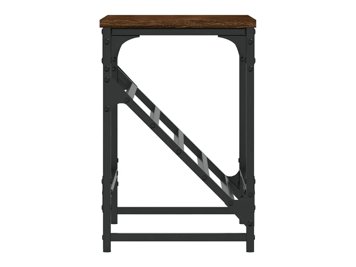 Mueble zapatero madera de ingeniería marrón roble 60x30x45 cm ES339504