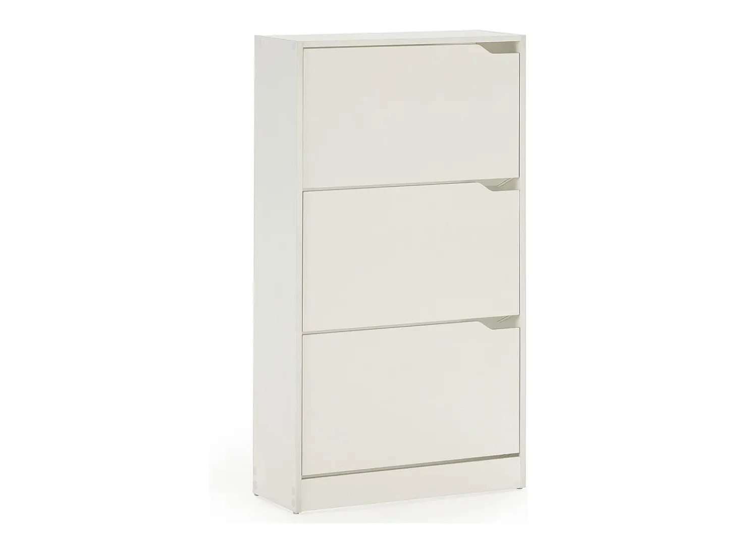 Mueble Zapatero Ángel 3 Puertas Color Blanco, para 18 Pares