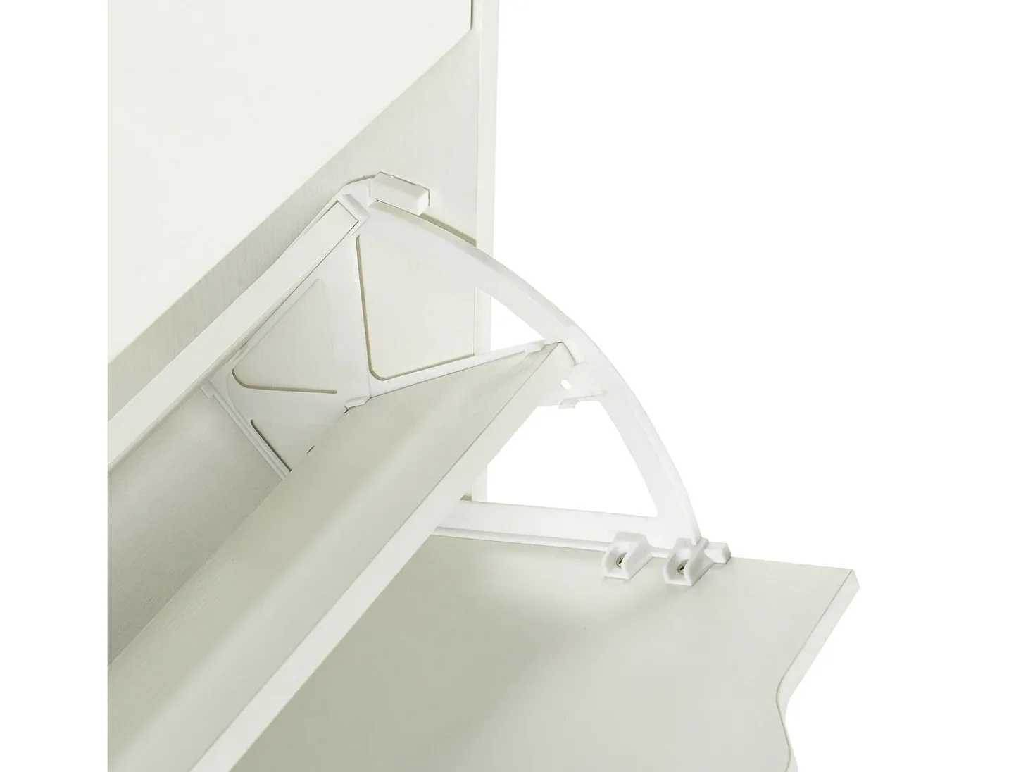 Mueble Zapatero Ángel 3 Puertas Color Blanco, para 18 Pares