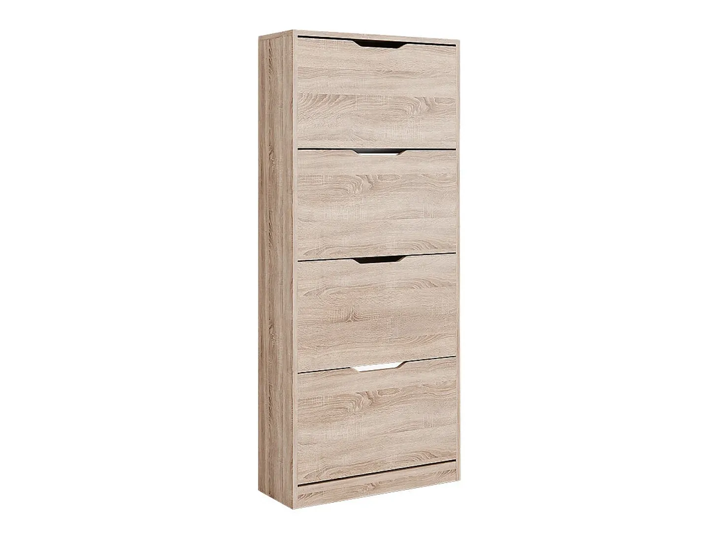 Mueble zapatero sonoma 59x22x137 luca