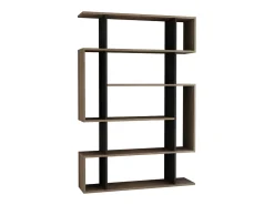 Muebles de estanterías de madera y antracita KIRJA