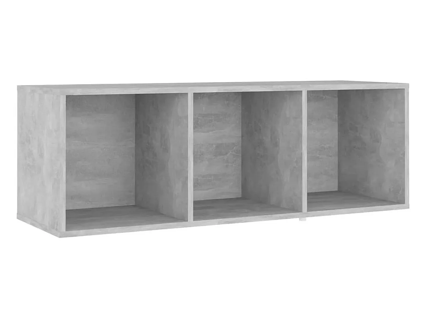 Muebles de salón 2 piezas madera ingeniería gris hormigón