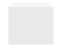 Muebles de TV 2 uds Blanco 60x31x25,5 cm Madera de ingeniería