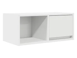 Muebles de TV 2 uds Blanco 60x31x25,5 cm Madera de ingeniería