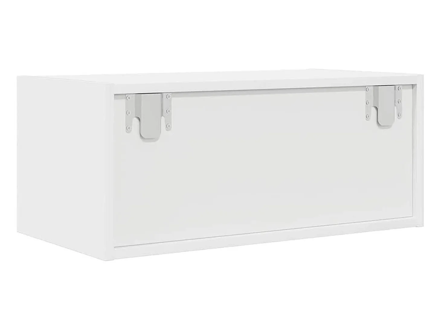 Muebles de TV 2 uds Blanco 60x31x25,5 cm Madera de ingeniería