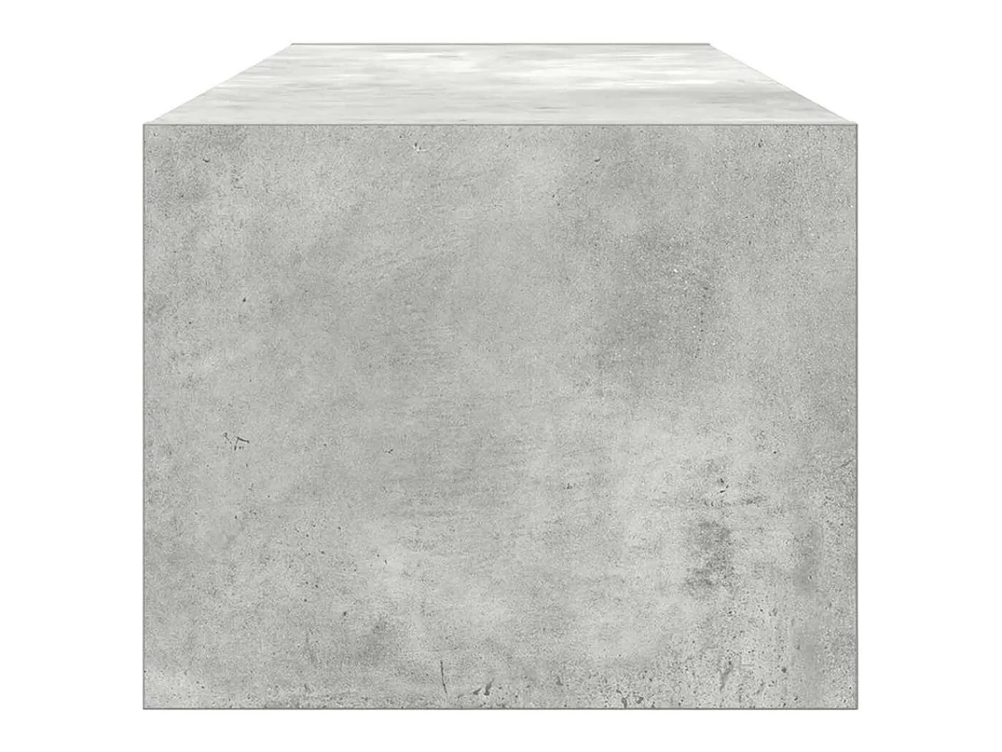 Muebles de TV 2 uds gris hormigón 100x31x25,5 cm