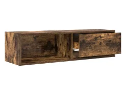 Muebles de TV 2 uds madera ingeniería color roble 100x31x25,5cm