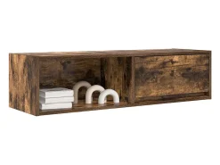 Muebles de TV 2 uds madera ingeniería color roble 100x31x25,5cm