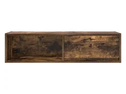 Muebles de TV 2 uds madera ingeniería color roble 100x31x25,5cm
