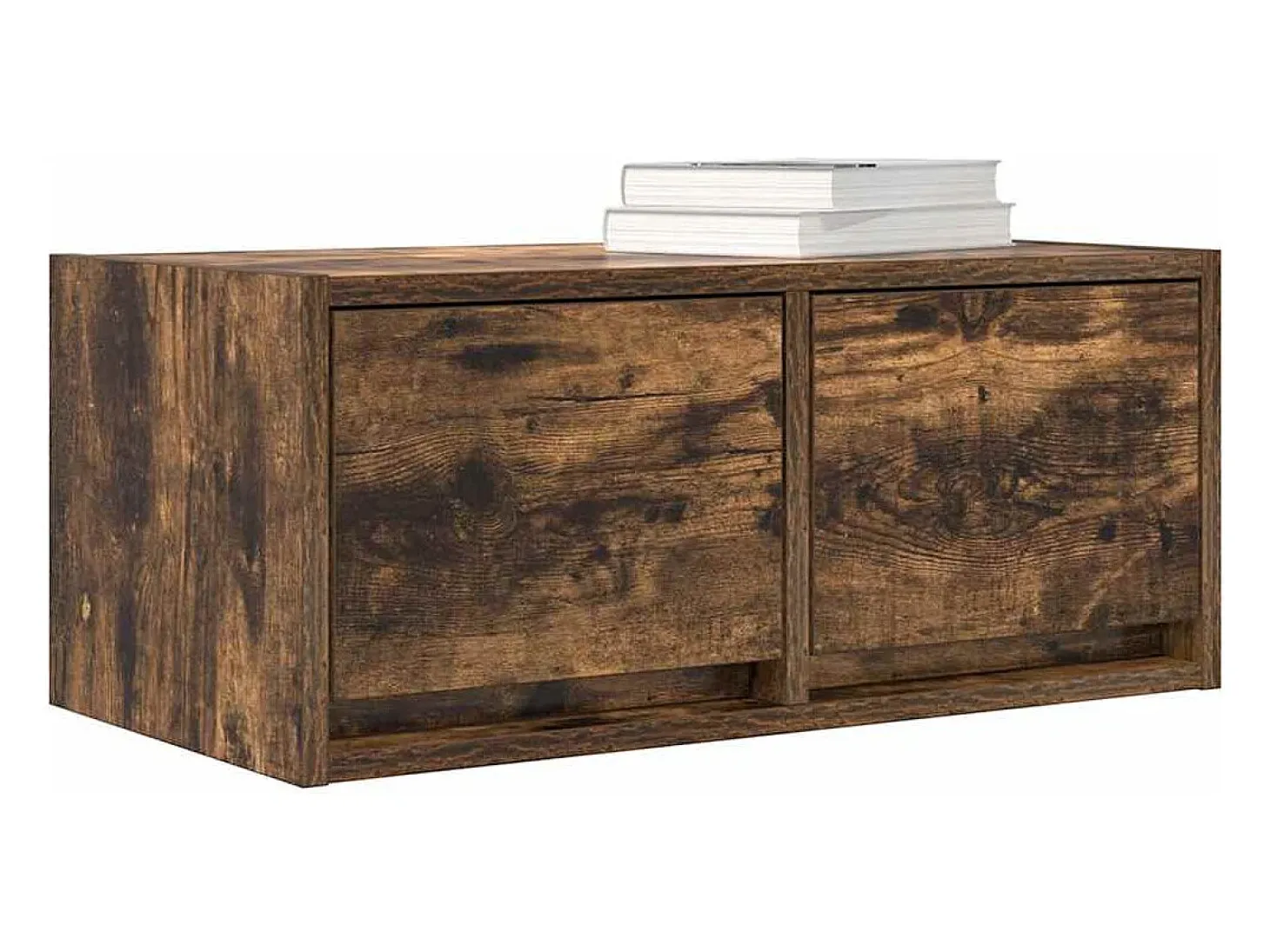 Muebles de TV 2 uds madera ingeniería color roble 60x31x25,5 cm