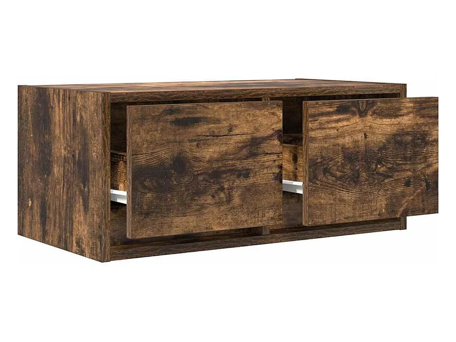 Muebles de TV 2 uds madera ingeniería color roble 60x31x25,5 cm