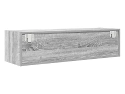 Muebles de TV 2 uds madera ingeniería gris Sonoma 100x31x25,5cm