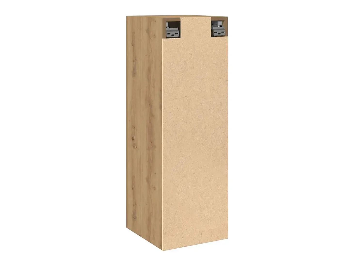 Muebles de TV 2 uds madera roble artisan 30,5x30x90 cm