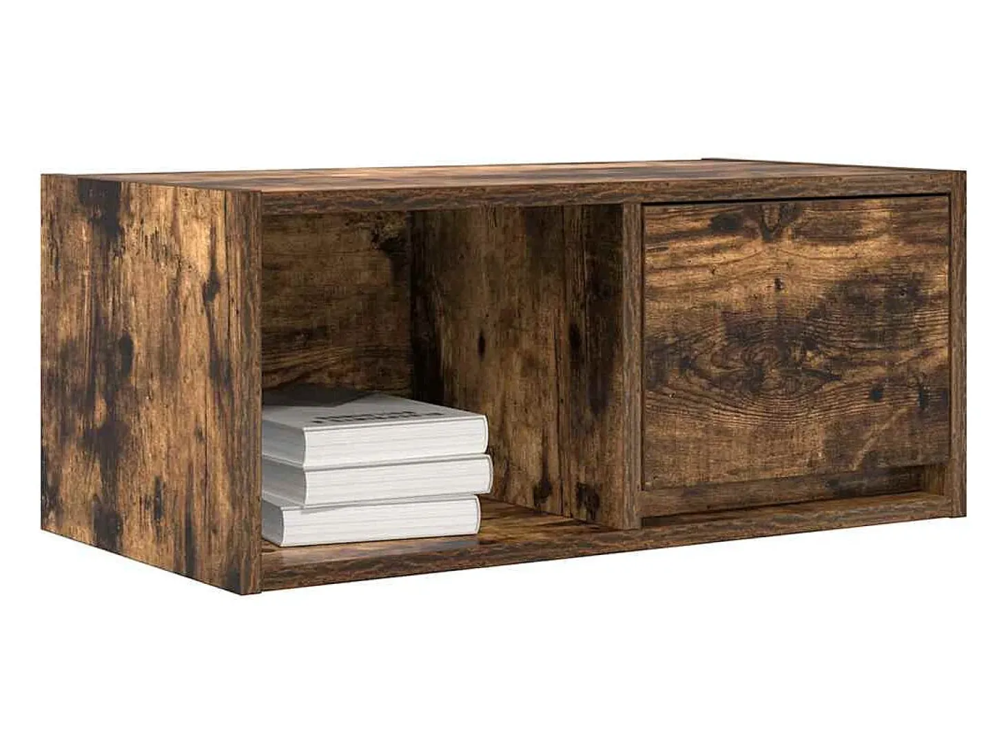 Muebles de TV 2 uds madera ingeniería color roble 60x31x25,5 cm