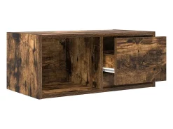 Muebles de TV 2 uds madera ingeniería color roble 60x31x25,5 cm