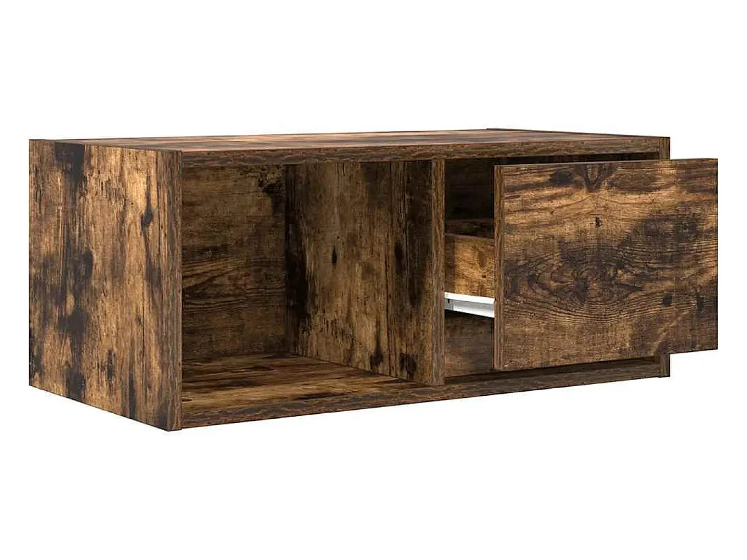 Muebles de TV 2 uds madera ingeniería color roble 60x31x25,5 cm