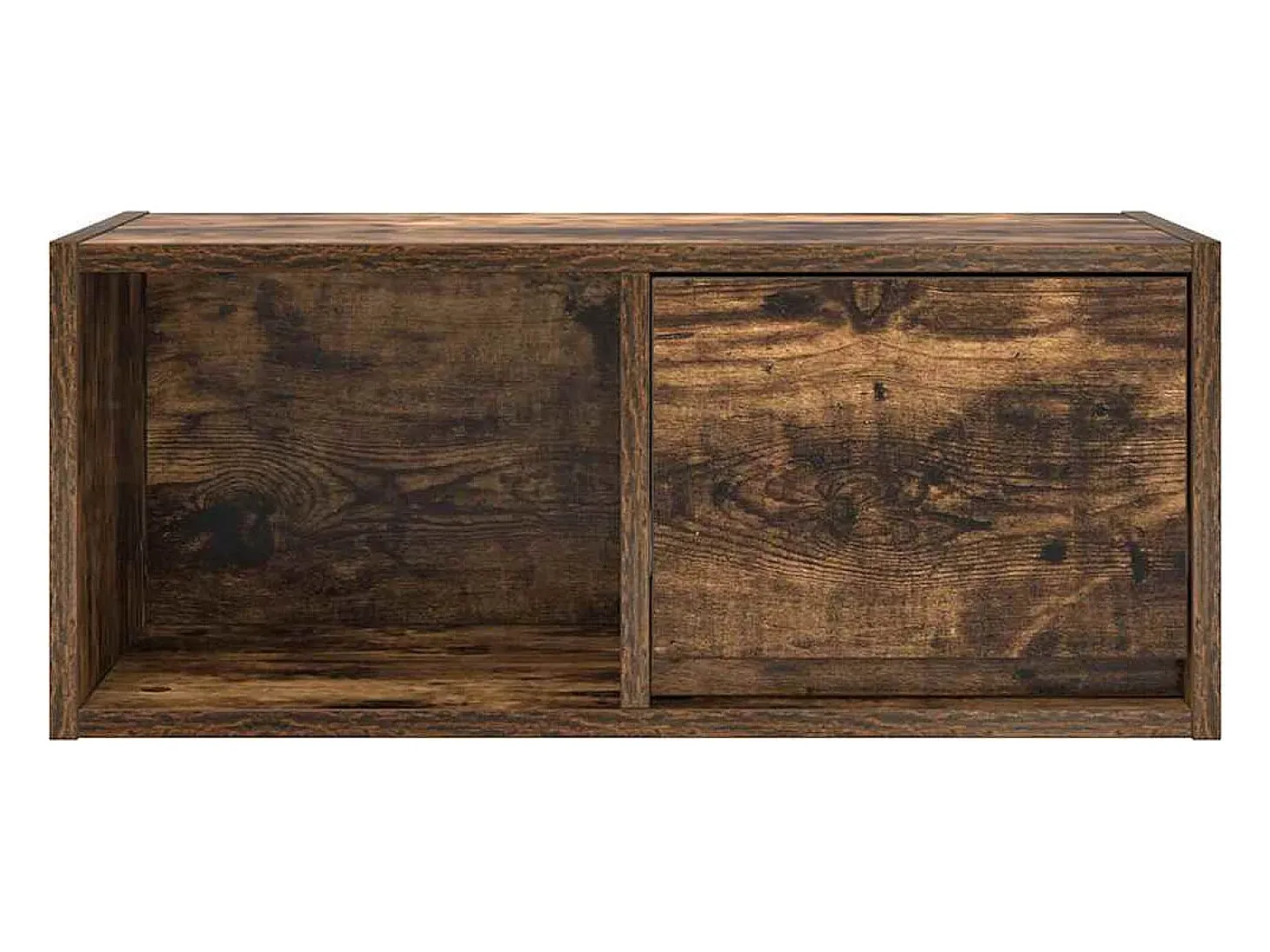 Muebles de TV 2 uds madera ingeniería color roble 60x31x25,5 cm