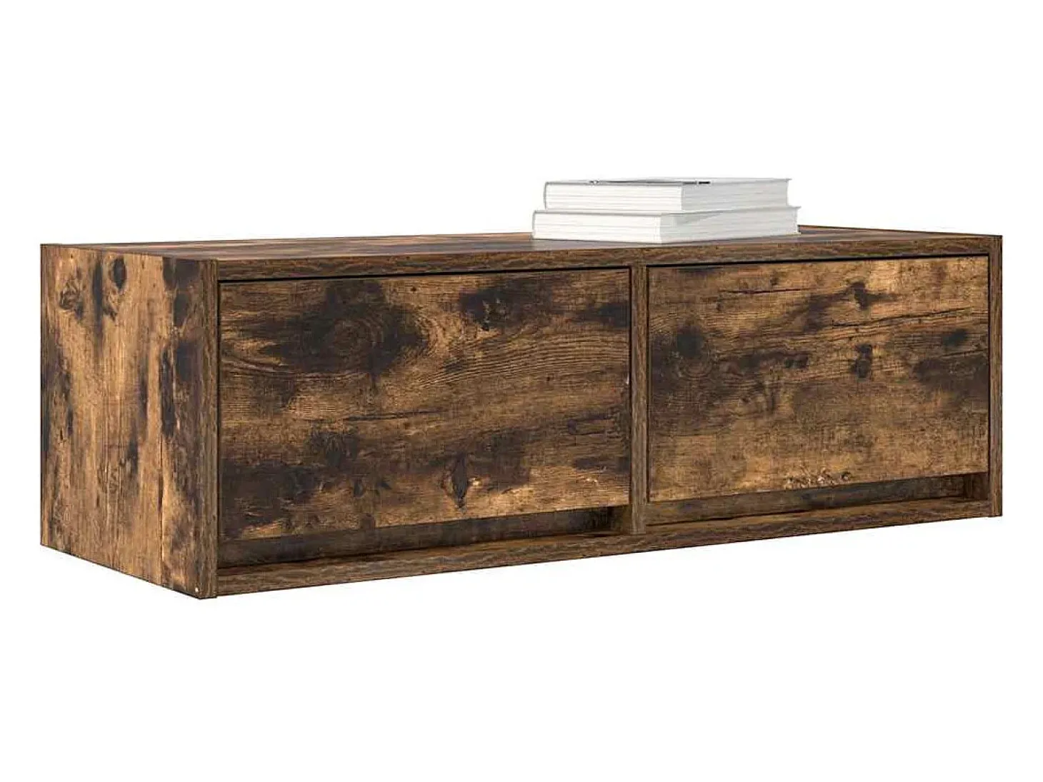 Muebles de TV 2 uds madera ingeniería color roble 80x31x25,5 cm