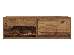 Muebles de TV 2 uds 80x31x25,5 cm Madera ingeniería envejecida