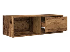 Muebles de TV 2 uds 80x31x25,5 cm Madera ingeniería envejecida