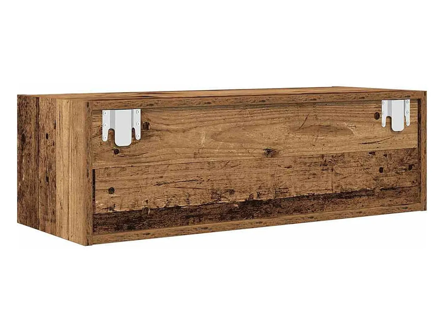 Muebles de TV 2 uds 80x31x25,5 cm Madera ingeniería envejecida