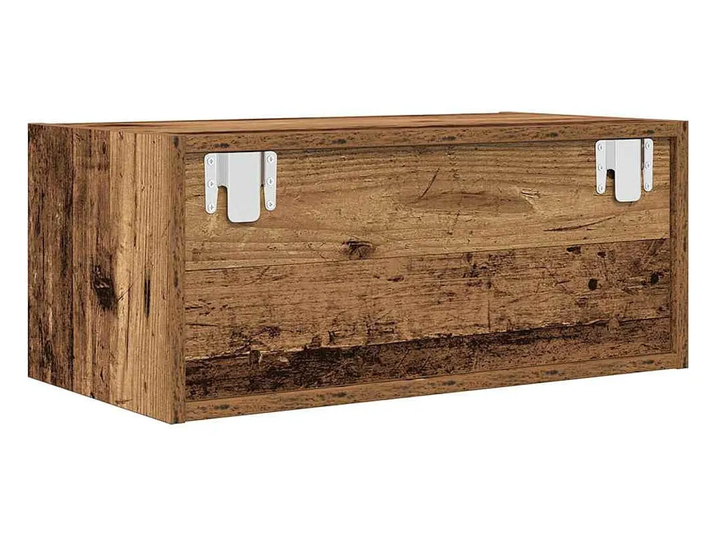 Muebles de TV 2 uds 60x31x25,5 cm Madera ingeniería envejecida