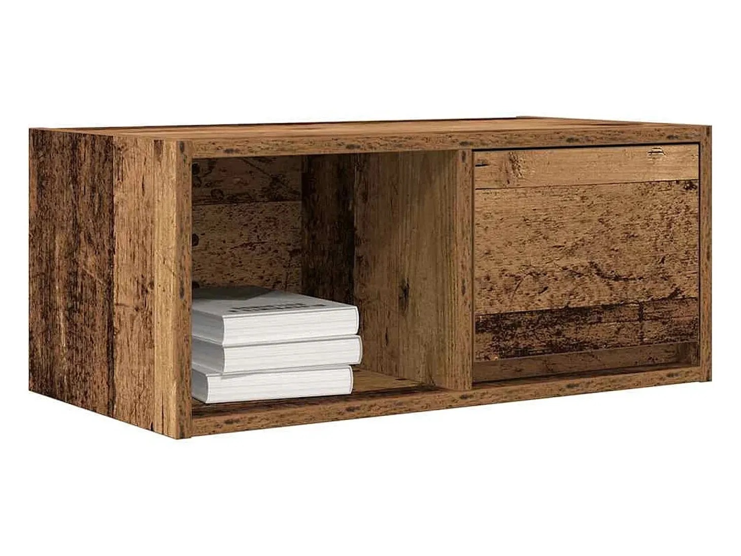 Muebles de TV 2 uds 60x31x25,5 cm Madera ingeniería envejecida