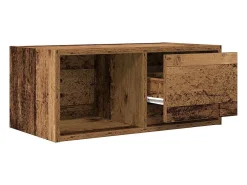 Muebles de TV 2 uds 60x31x25,5 cm Madera ingeniería envejecida