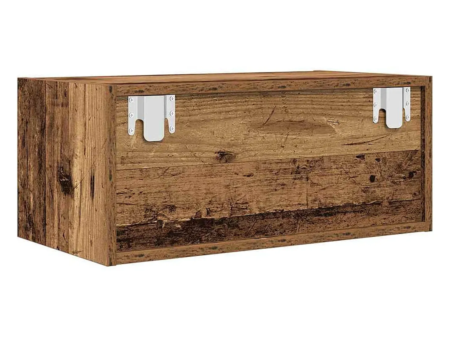 Muebles de TV 2 uds 60x31x25,5 cm Madera ingeniería envejecida