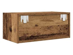 Muebles de TV 2 uds 60x31x25,5 cm Madera ingeniería envejecida