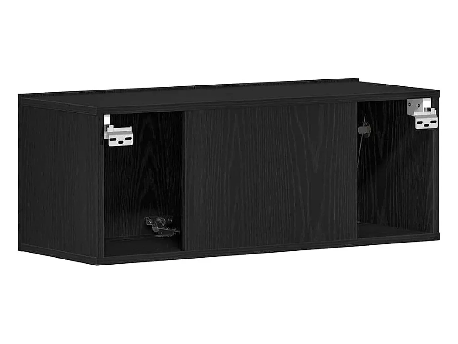 Muebles para TV 2 pcs Roble negro 80 x 30 x 30 cm